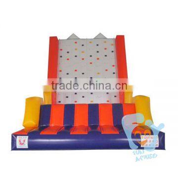 Inflatable Water Rock Pool Slide With Climbing Wall photo-5