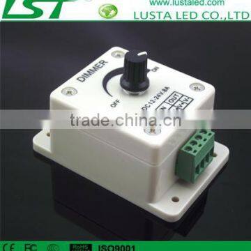 12V 24V 8A LED Dimmer Switch, PWM Digital Dimming,Diy LED Dimmer