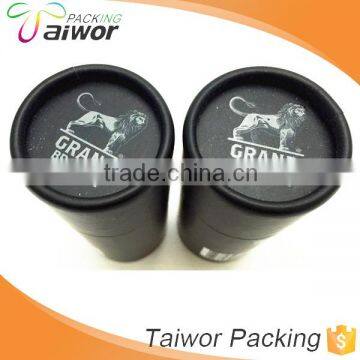 Round Paper Box for Tea Packaging Tea Box with Transparent Lid