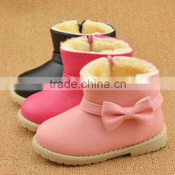 F1000 Hot sale baby middler tube cashmere princess winter shoes