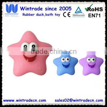 Plastic Soft Toy Mini Sea Star Bath Squirter Export Toys