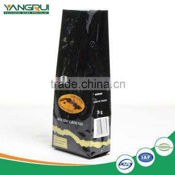 heat seal top new design side gusset stand up pouch good security recyclable aluminum foil coffee bags