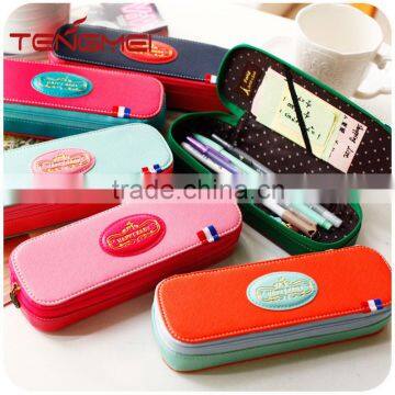 Big capacity pencil case, customized colourful case pencil