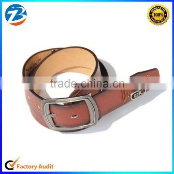 2016 New Arrival Wholesale New Design Fashion Pin Buckle PU Belt For Man