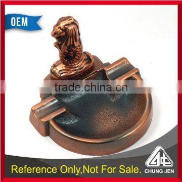 Advertising Special Design Shape Antique Metal Ashtray photo-2