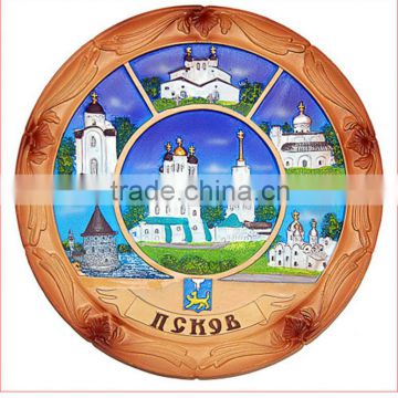 custom Russia souvenir plate