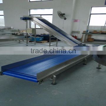 Pom incline belts conveyor system for packing industry