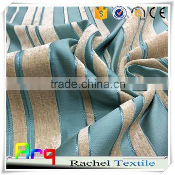 Stripe Modern Chenille Fabric Using for Sofa Cover, Cushion Cover, Curtain Jacquard Type photo-4