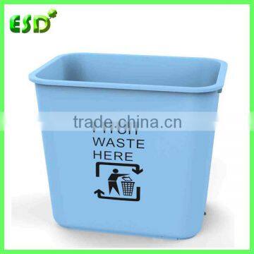 ESD small square plastic dustbin