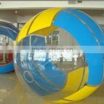 inflatable colorful water zorb ball