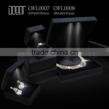 ornament natural recycle plastic led ring box                        
                                                Quality Choice