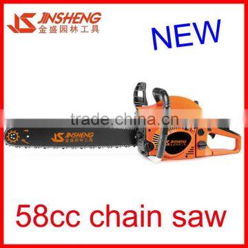 58cc gasoline powered chainsaw 5800