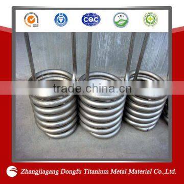 best price for astm b338 grade 2 titanium pipe coil