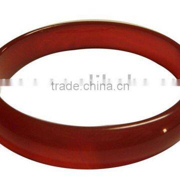 60mm red agate semiprecious bangles wholesale