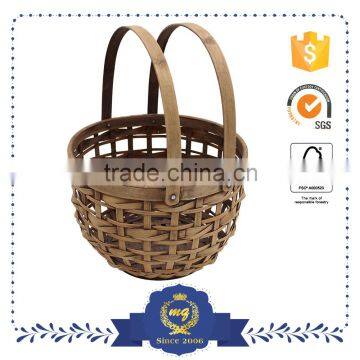 Food Storage Bamboo Folding Fruit Basket