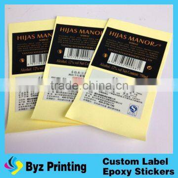 Automatic bottle label applicator / Wine bottle labeler