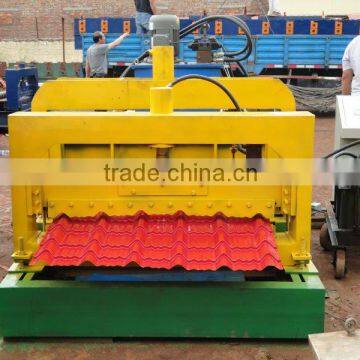 single layer floor&roof tile making machine for color