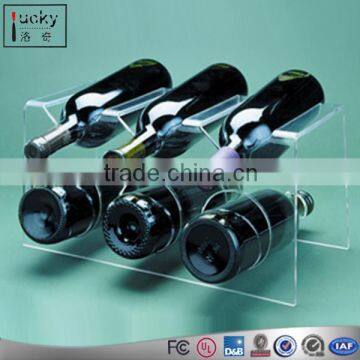 Wine Bottle Display Stand, Plastic Wine Racks and Bottle Holders