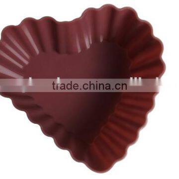 A03-6 Heart shape lovely silicone cake mold