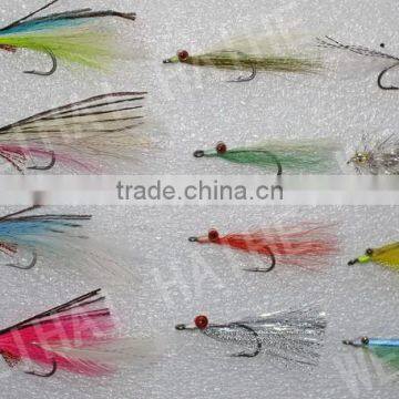 Fly fishing mix of 1 Dozen quality salt water Fishing Flies