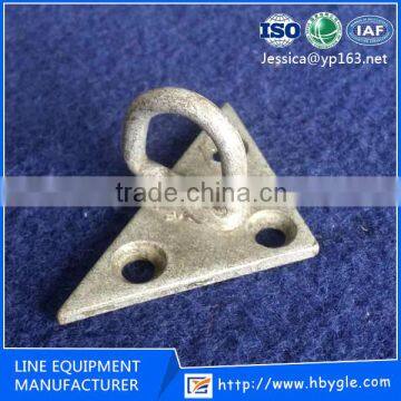 Hot dip galvanized Mild steel shelf bracket wall hook plate / Iron anchor bracket