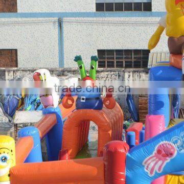 Factory Price Colorful Kids Inflatable Amusement Park Fun City for Sale photo-4