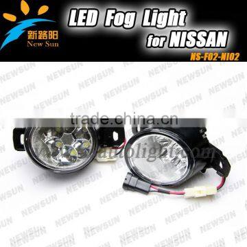 6pcs High leds*2 led car Auto light lamp led fog light for N issan For QASHQAI For NEW SYLPHY For NEW SUNNY led fog light