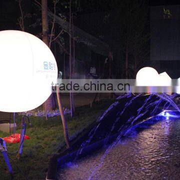led light tripod balloon for outdoor, giant custom logo lighted balloon