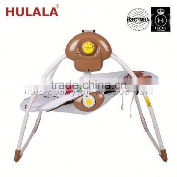 high-tech Europe standard baby swing/bouncer of plasitc seat/electric swing