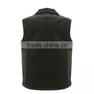 95%polyester/5%spandex softshell Vest