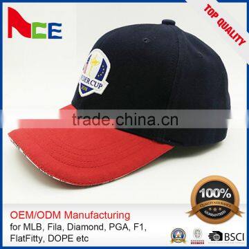 Odm Factory Custom Classic For Men High Quality Brand Golf Cap