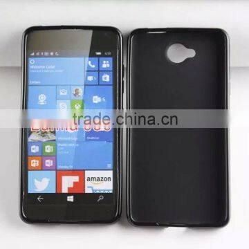 Bulk buy from china Matte Pudding Soft Gel TPU Cover for microsoft nokia lumia 650 back cover china suppliers