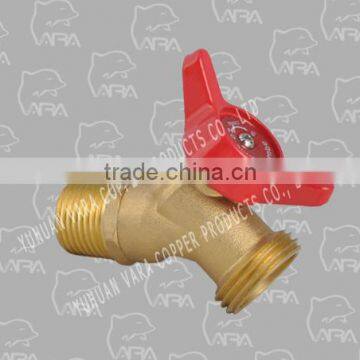 702-66 MIP X HOSE BOILER DRAIN VALVE BRASS QUARTER TURN