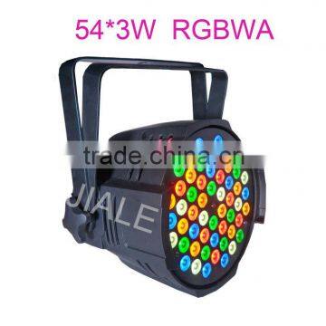 54x3W RGBWA led stage lighting Guangzhou Manufacturer