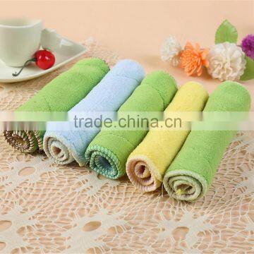 Double Sided Water Absorption Dish Towel Kitchen Cleaning Towel Fiber Thickening Scouring Pad