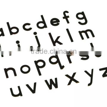 Educational toys for montessori small moveable alphabet(print black)