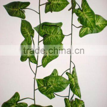 China Manufacturer 9.8 feet Artificial Silk Artificial Ivy Leaf Leave Garland Plants