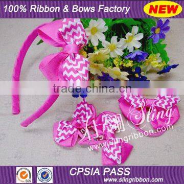 2015 New Arrival Wholesale Gift Set Hair Bows Wholesale