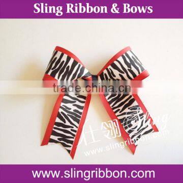 Hot Sale Printed Sports Ribbon Cardinal Ribbon Flowers