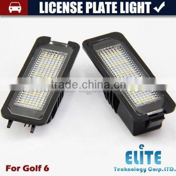 Canbus Led License Plate Light for Golf 6