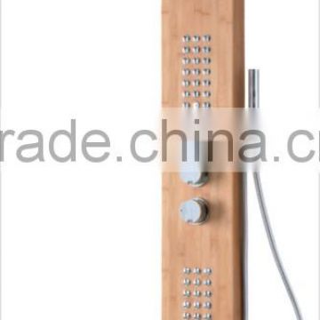 Bamboo with ABS handle spray shower Shower Panel LN-B109