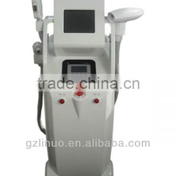 2013 the most professional Yag laser+IPL+RF 3 in 1 functional elight ipl rf nd yag laser machine