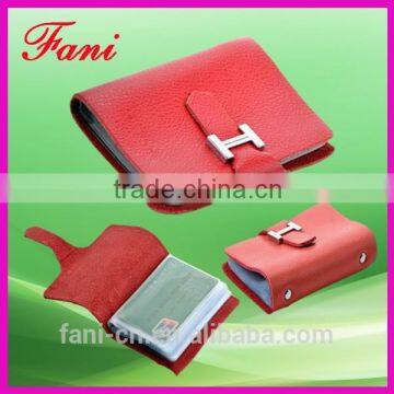 PVC card holder clip/PVC ticket wallet with high quality & stylish design