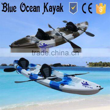 Blue Ocean kayak/double person touring kayak/ 2+1 touring kayak