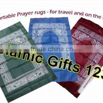 Pocket Prayer Rugs With Compass Portable Mats Islamic Prayer Rugs-Ramadan Decotation photo-6