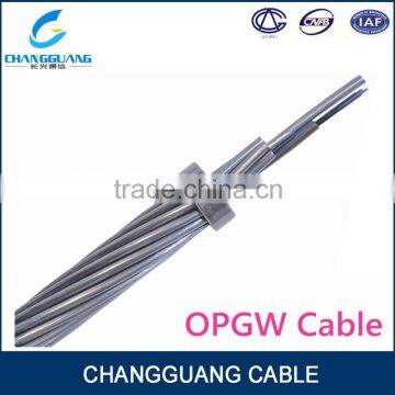 High quality G652 optic fiber active 16 core optical cable OPGW