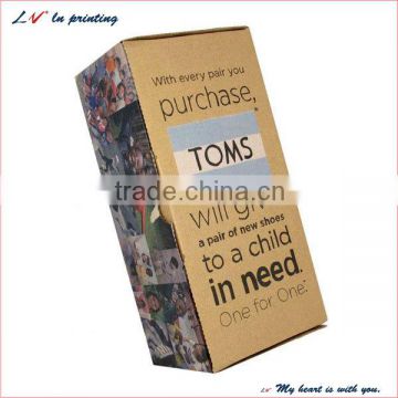 hot sale women shoe packaging box made in shanghai