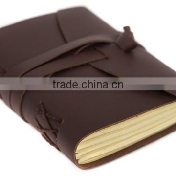 Wholesale Handmade Genuine Leather Journal Diary with Strap Clasp