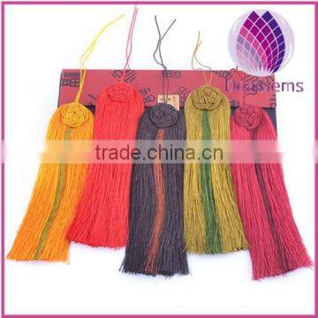 Weave flowers decorative tassel