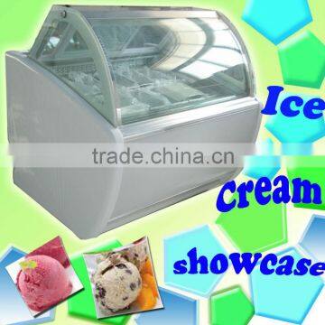 Ice cream showcase